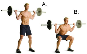 Barbell-squat